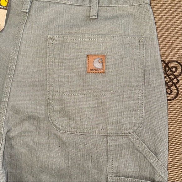 Carhartt NWT! Washed Duck Work Dungaree Original Fit Straight Leg Pant Size 34 - Picture 16 of 16